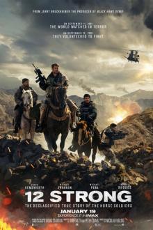 12 Strong The movie poster of 12 Strong