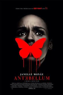 Antebellum The movie poster of Antebellum