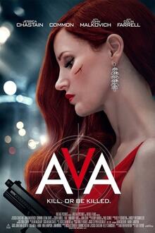 Ava The movie poster of Ava