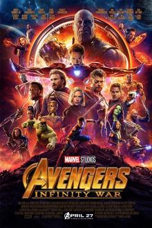 Avengers: Infinity War The movie poster of Avengers: Infinity War