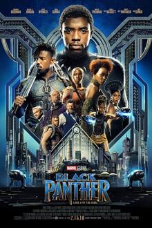 Black Panther The movie poster of Black Panther