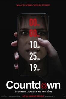 Countdown The movie poster of Countdown
