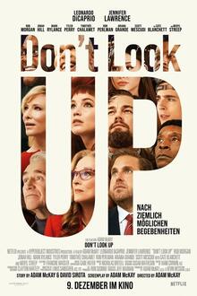 Don't Look Up The movie poster of Don't Look Up