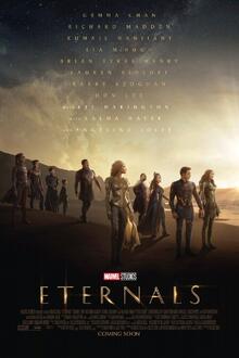 Eternals The movie poster of Eternals