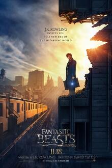 Fantastic Beasts and where to find them The movie poster of Fantastic Beasts and where to find them