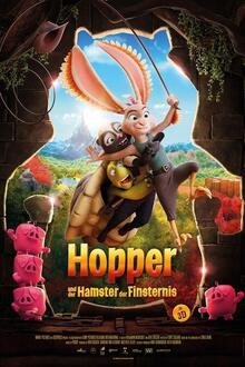 Hopper und der Hamster der Finsternis The movie poster of Hopper und der Hamster der Finsternis