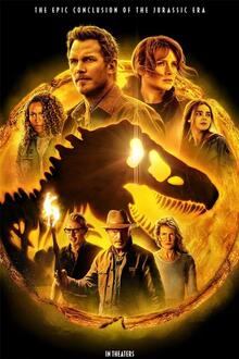 Jurassic World: Dominion The movie poster of Jurassic World: Dominion