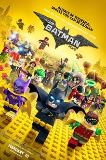 The Lego Batman Movie The movie poster of The Lego Batman Movie