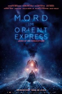 Murder on the Orient Express The movie poster of Murder on the Orient Express
