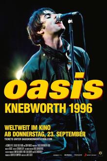Concert: Oasis Knebworth 1996 The movie poster of Concert: Oasis Knebworth 1996