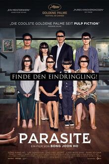 Parasite The movie poster of Parasite