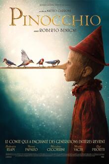 Pinocchio The movie poster of Pinocchio