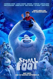 Smallfoot The movie poster of Smallfoot