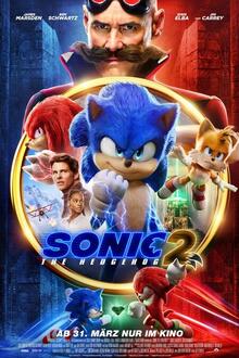 Sonic the Hedgehog 2 The movie poster of Sonic the Hedgehog 2