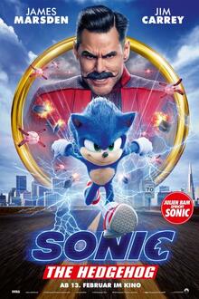 Sonic The Hedgehog The movie poster of Sonic The Hedgehog