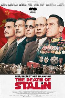 The Death Of Stalin The movie poster of The Death Of Stalin