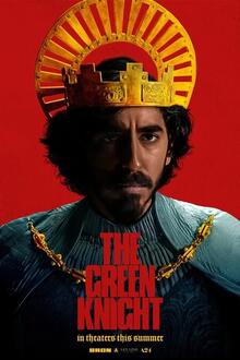 The Green Knight The movie poster of The Green Knight