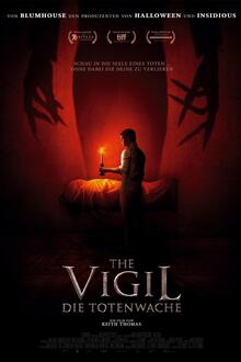 The Vigil The movie poster of The Vigil