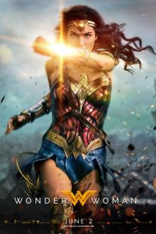 Wonder Woman The movie poster of Wonder Woman